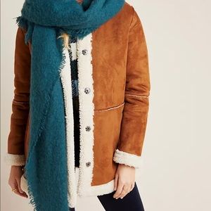 Carraway Boucle Fringed Scarf | Anthropologie.